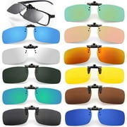 50pcs Clip on blue light filter blocking glasses office computer anti UV strain relief